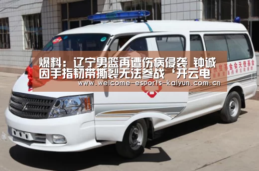 爆料:辽宁男篮再遭伤病侵袭 钟诚因手指韧带撕裂无法参战‘开云电竞’(图1) 电竞官网